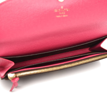 Louis Vuitton Monogram Emilie Wallet Hot Pink 5 of 6