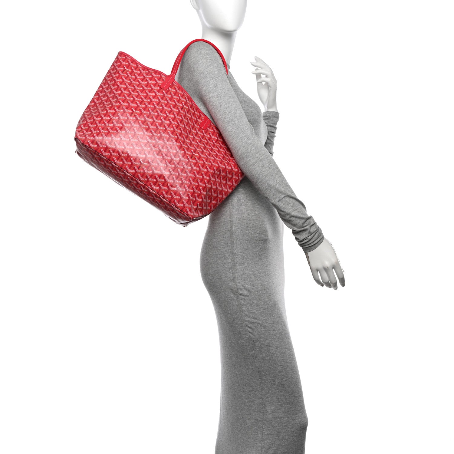 Goyard Goyardine Le Jardin Saint Louis PM Fuchsia 2 of 12
