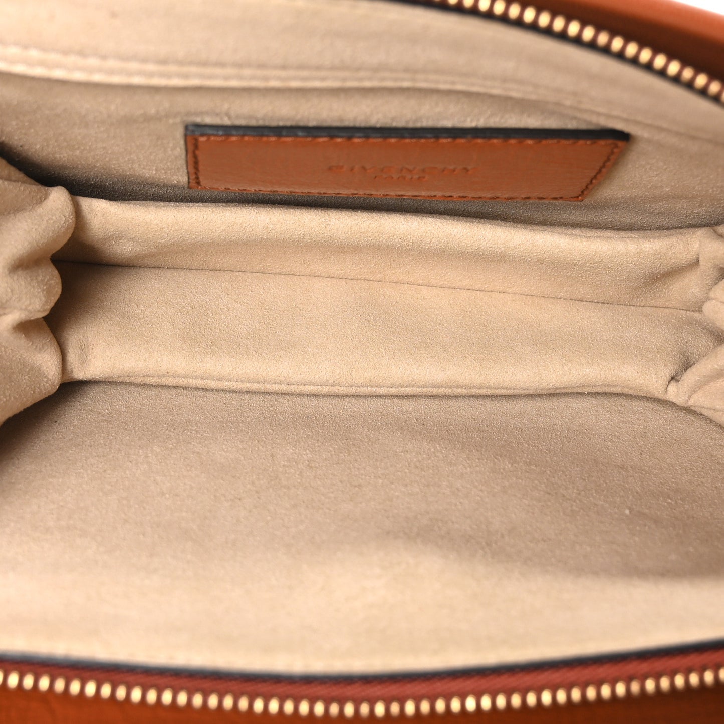 Goatskin Suede Cross 3 Crossbody Bag Chestnut