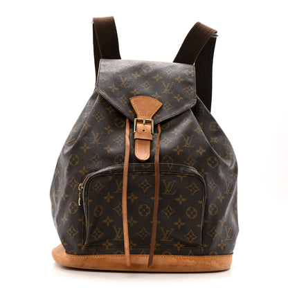 Louis Vuitton Monogram Montsouris GM Backpack 1 of 12