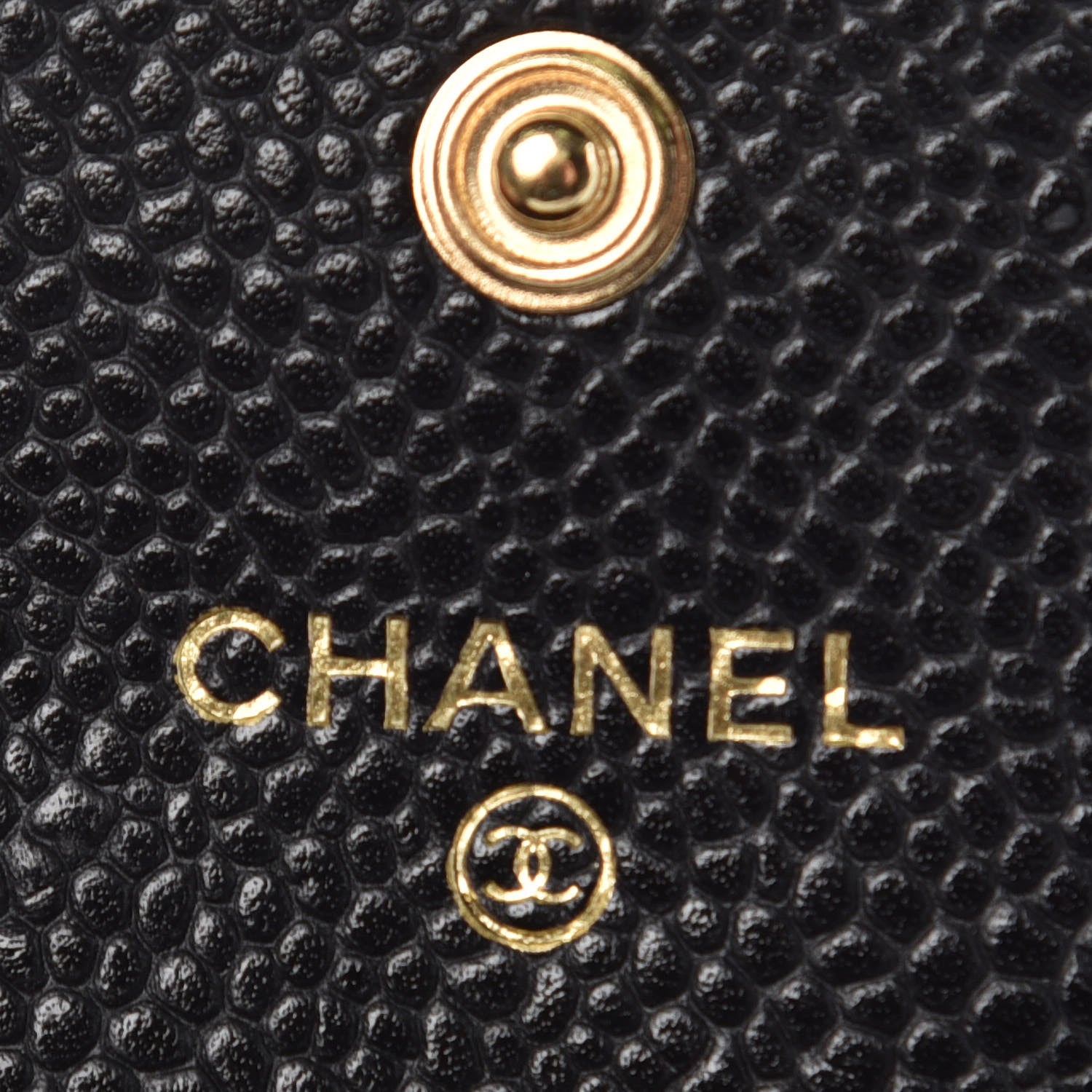 Chanel Caviar Quilted Flap Card Holder Black 8 of 11