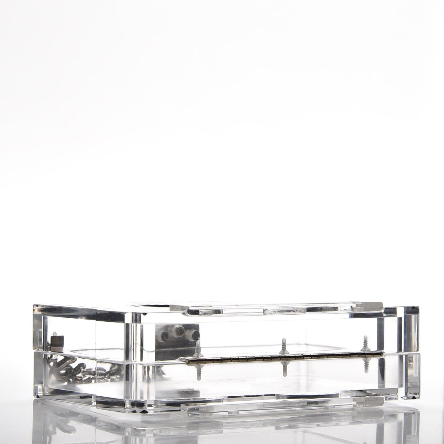 Lucite Cassette Clutch