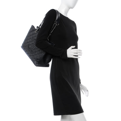 Chanel Caviar Quilted Grand Shopping Tote GST Black 2 of 13
