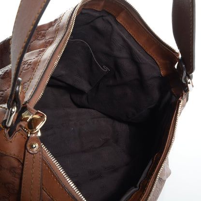Gucci Guccissima Medium Sukey Hobo Brown 5 of 7