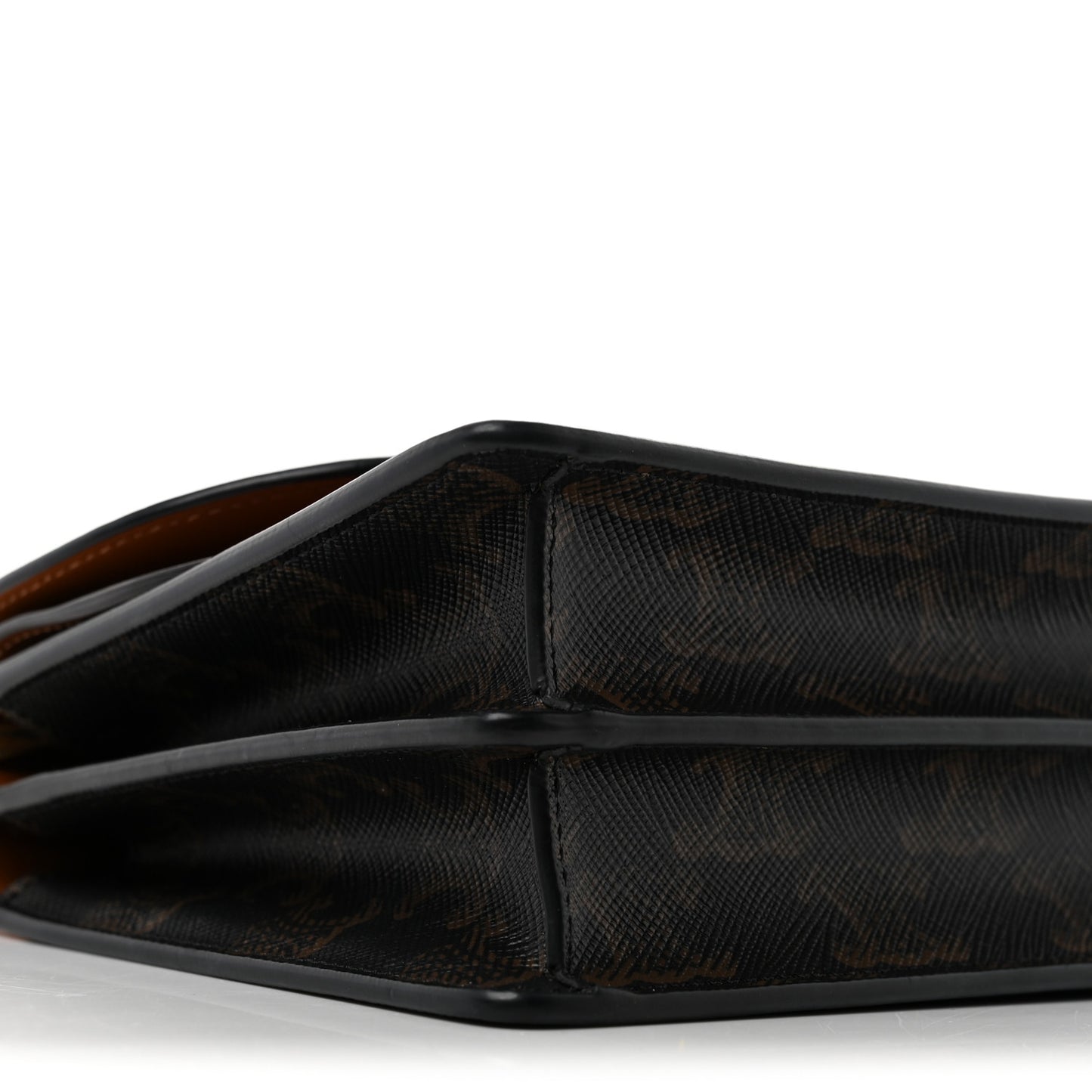 Triomphe Canvas Lambskin Wallet On Strap Tan