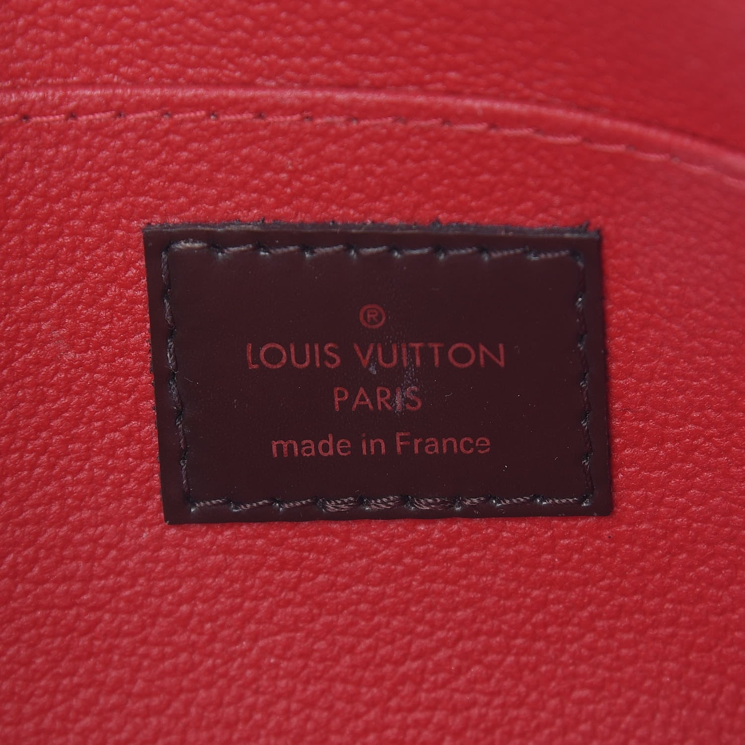 Louis Vuitton Damier Ebene Cosmetic Pouch 6 of 9