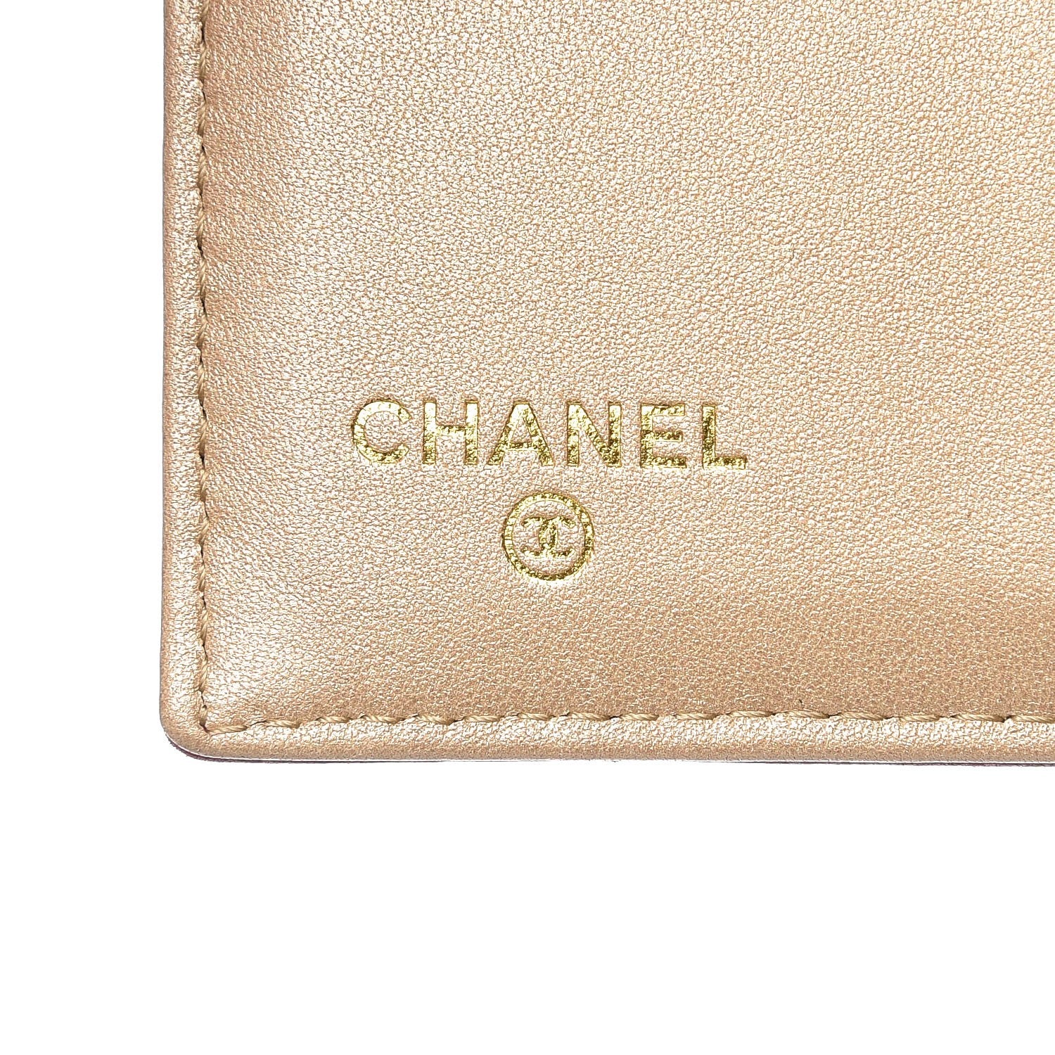 Chanel Lambskin Embossed Camellia French Wallet Fuchsia 7 of 12