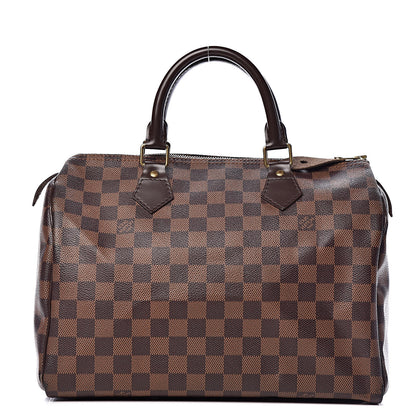 Louis Vuitton Damier Ebene Speedy 30 1 of 15