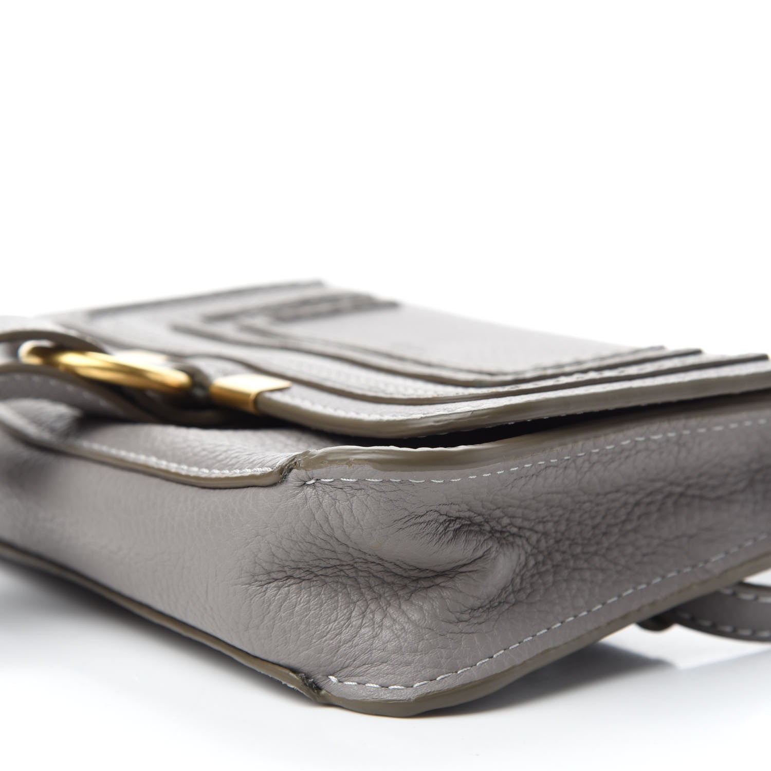 Chloe Calfskin Marcie Convertible Belt Bag Cashmere Grey 7 of 10