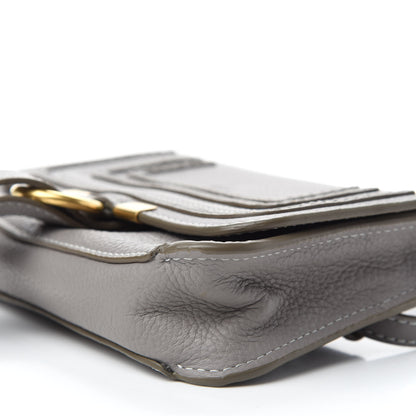 Chloe Calfskin Marcie Convertible Belt Bag Cashmere Grey 7 of 10