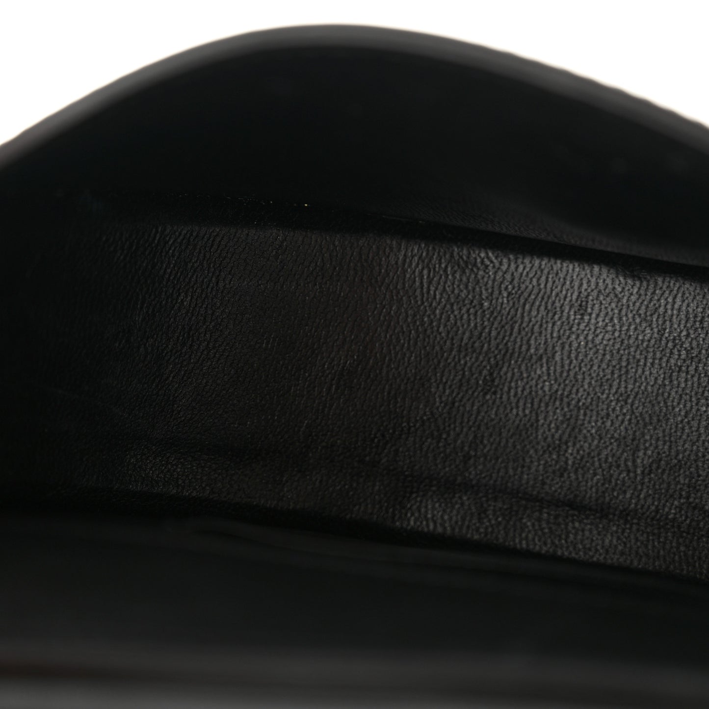 Calfskin Small Nile Bracelet Minaudiere Bag Black