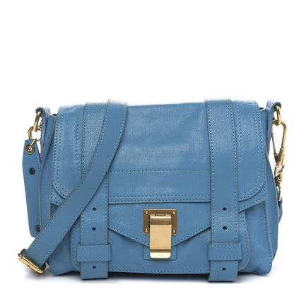 Proenza Schouler Lambskin PS1 Mini Pouch Messenger Bag Oahu 1 of 10