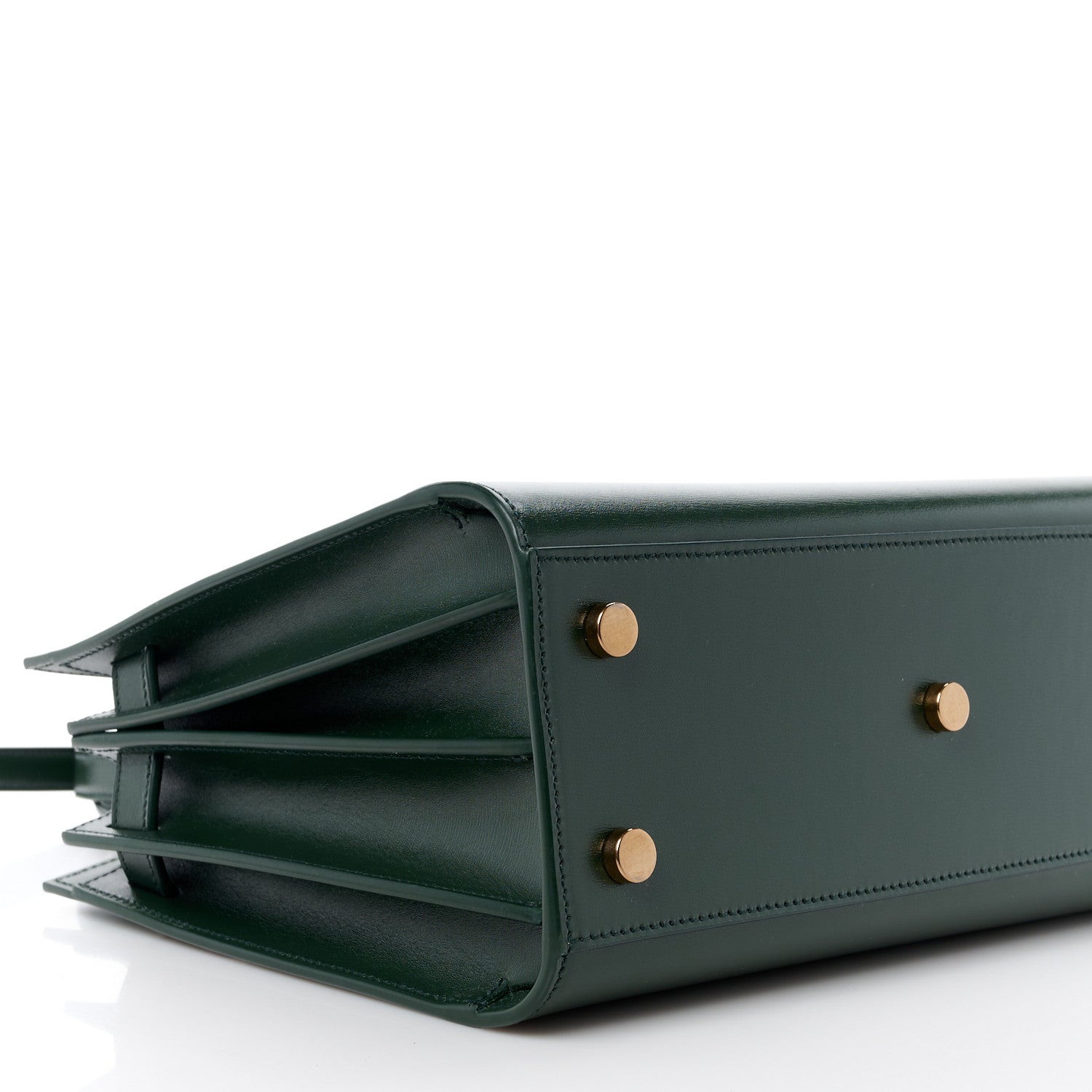 Saint Laurent Calfskin Baby Sac De Jour Dark Vert 13 of 19
