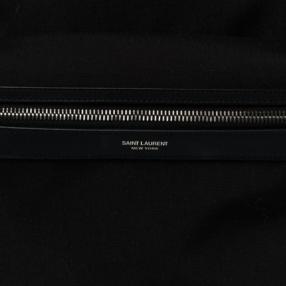 Saint Laurent Canvas City Backpack Black 8 of 14