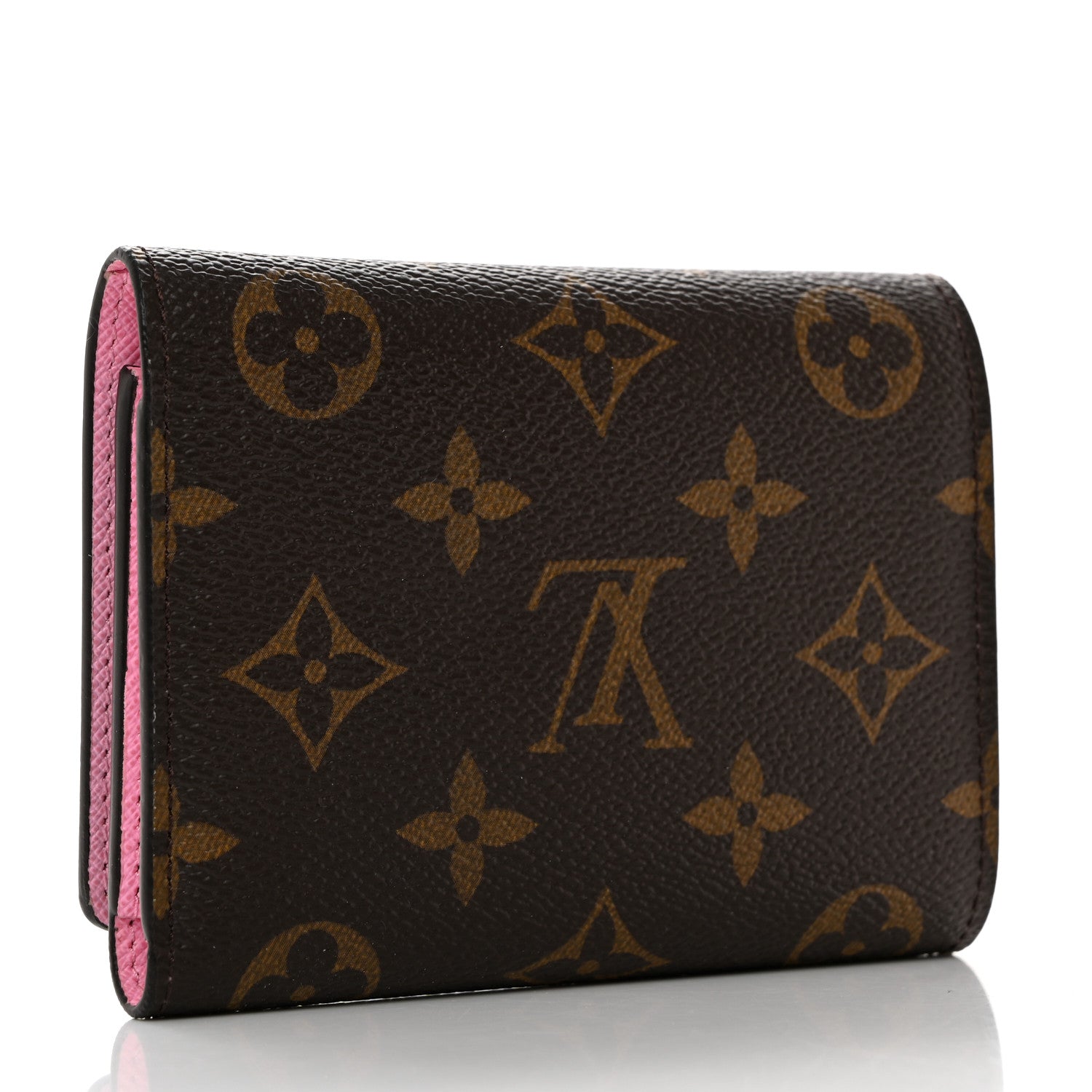 Louis Vuitton Monogram 2022 Christmas Animation Paris Victorine Wallet Pink 3 of 6