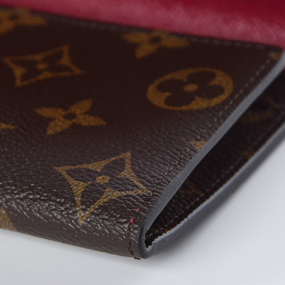 Louis Vuitton Monogram Josephine Wallet Fuchsia 8 of 10