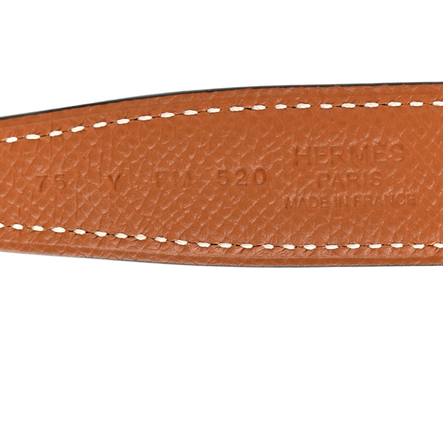 Swift Epsom 24mm Mini H Belt 75 30 Black Gold