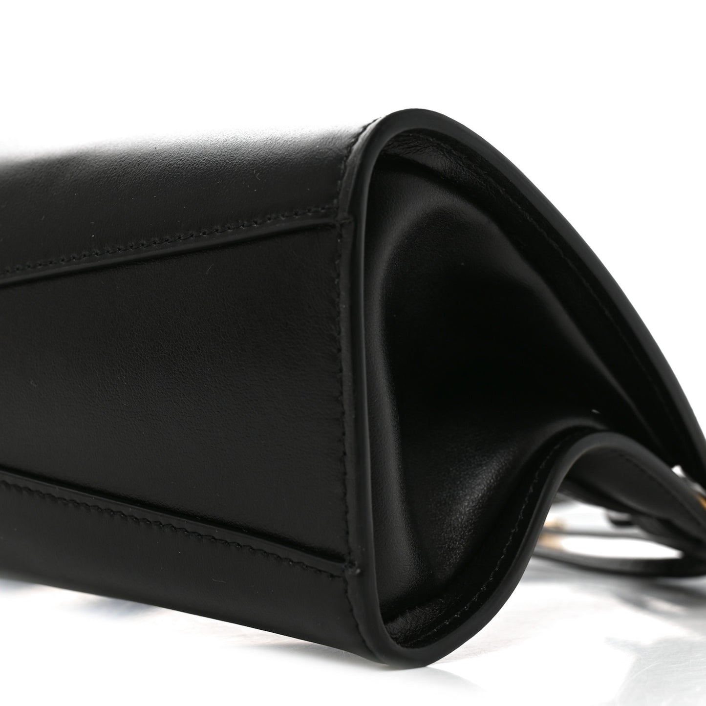 Calfskin Le Click East West Bag Black
