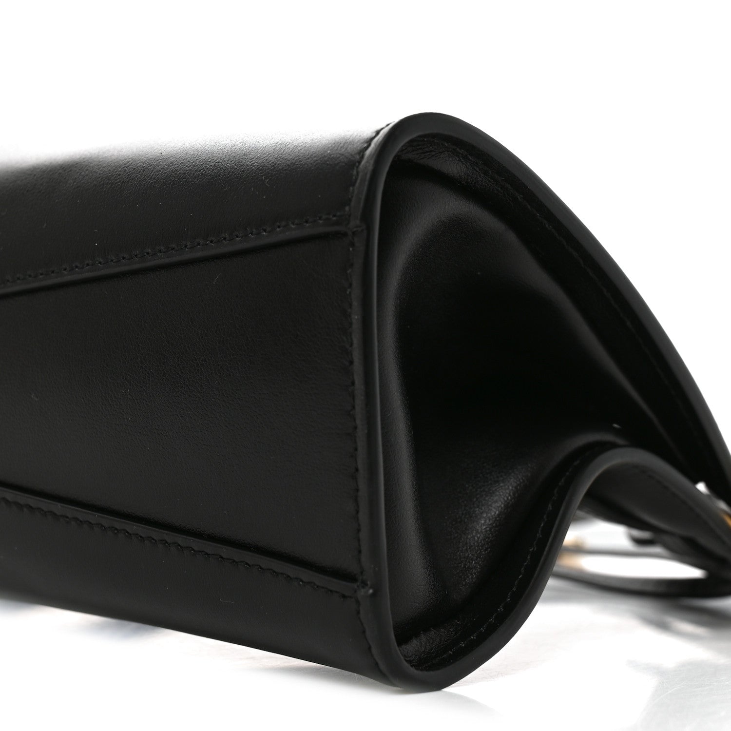 Alaia Calfskin Le Click East West Bag Black 9 of 10