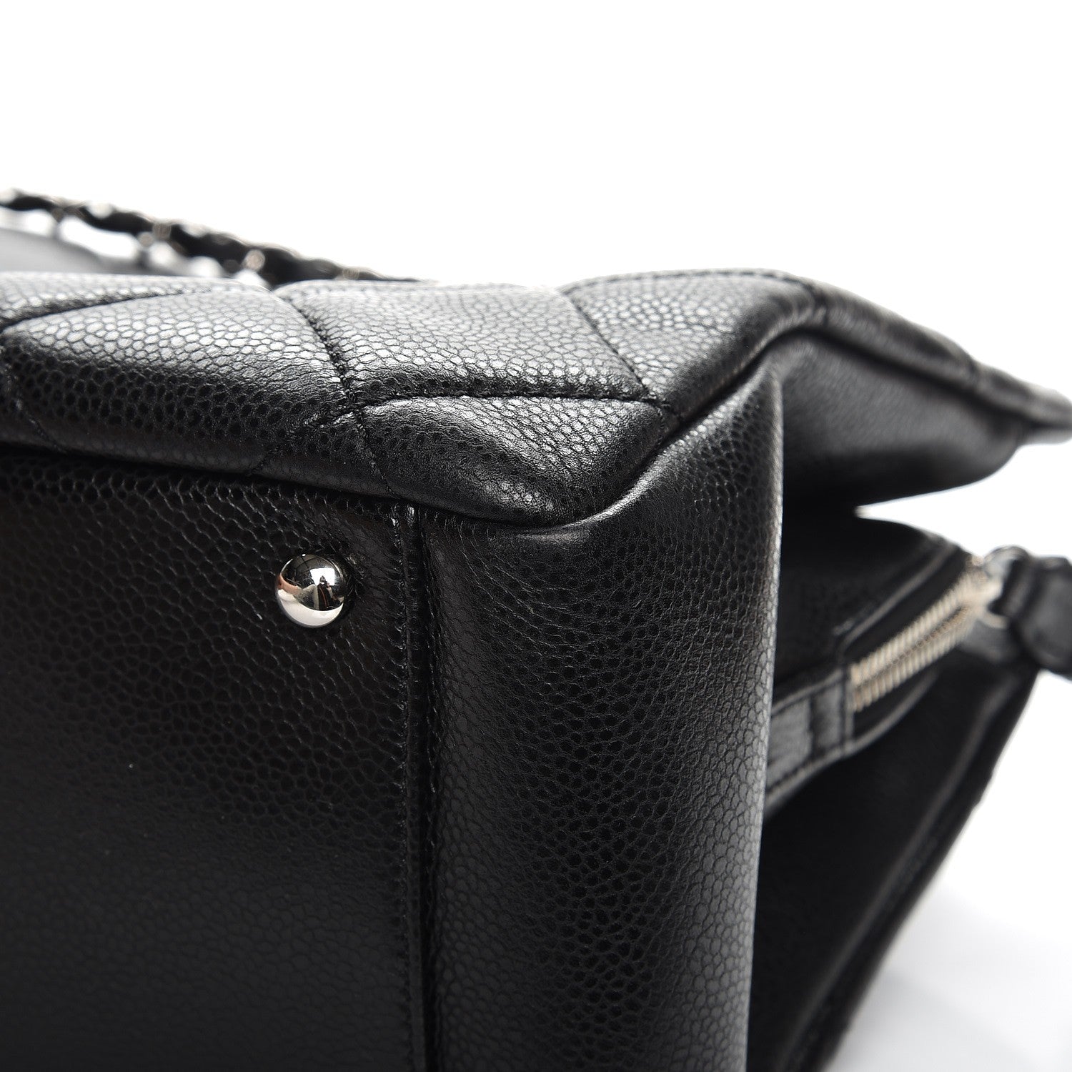 Chanel Caviar Quilted CC Timeless Tote Black 11 of 11