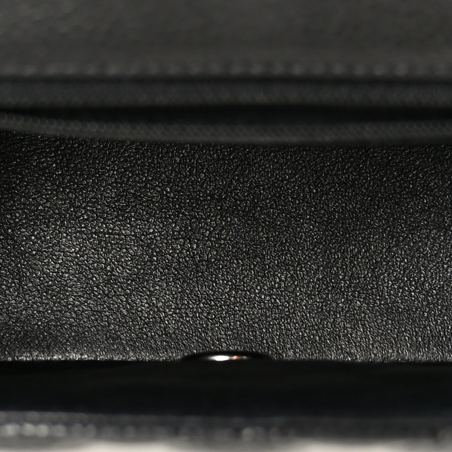 Caviar Quilted Mini Square Flap Black