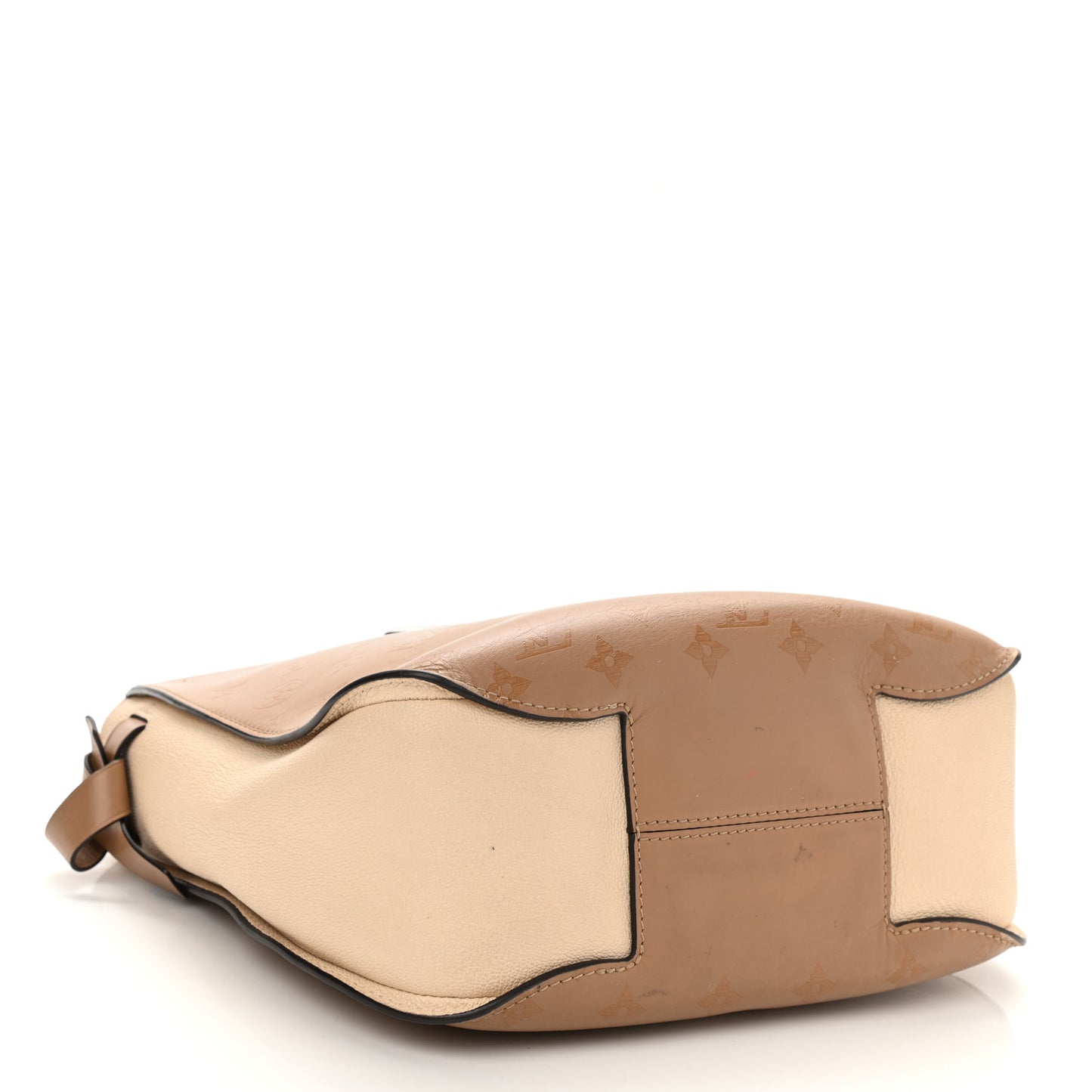 Cuir Plume Cuir Ecume Very Hobo Sesame Creme