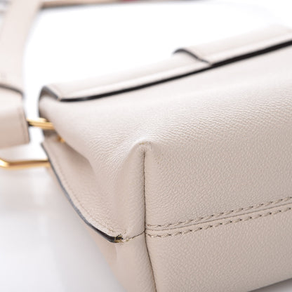 Burberry Soft Grain Calfskin Small Medley Crossbody Limestone 12 of 14