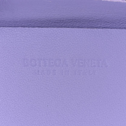 Bottega Veneta Lambskin Maxi Intrecciato Extra Mini Cassette Crossbody Bag Wisteria 6 of 11