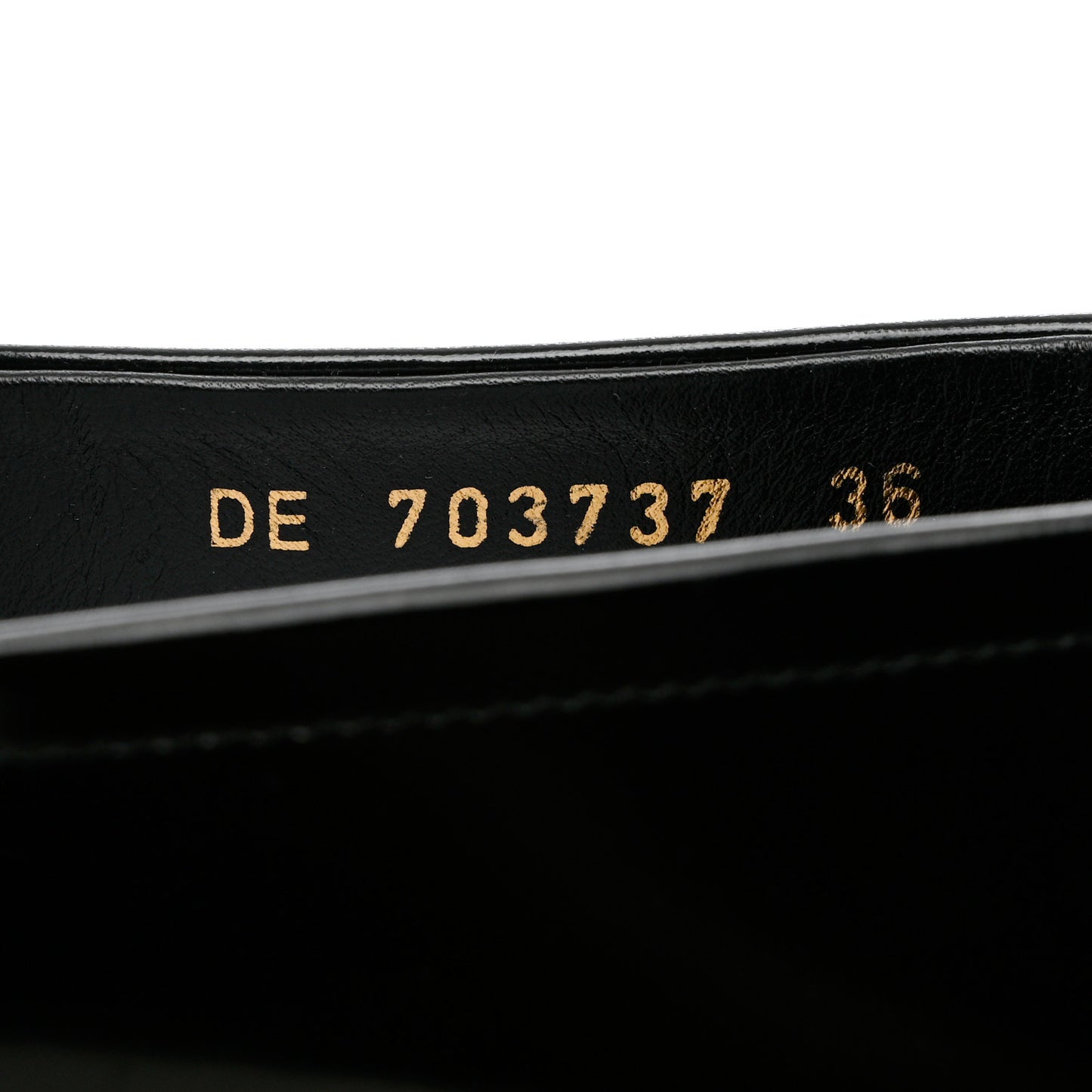 Calfskin Penny Loafers 36 Black
