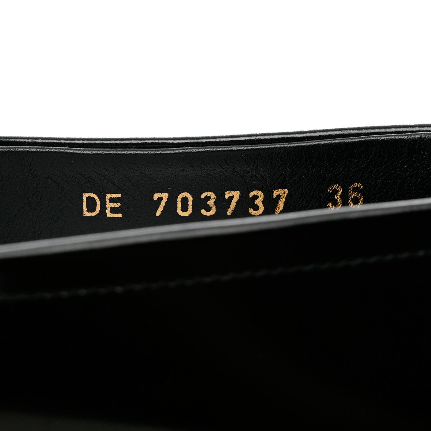 Saint Laurent Calfskin Penny Loafers 36 Black 6 of 8