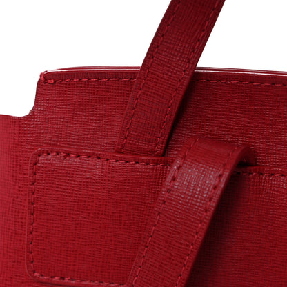 Mansur Gavriel Saffiano Backpack Flamma 17 of 22