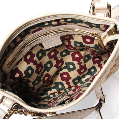 Gucci Monogram Web Jolicoeur Charms Messenger Bag Off White 5 of 7