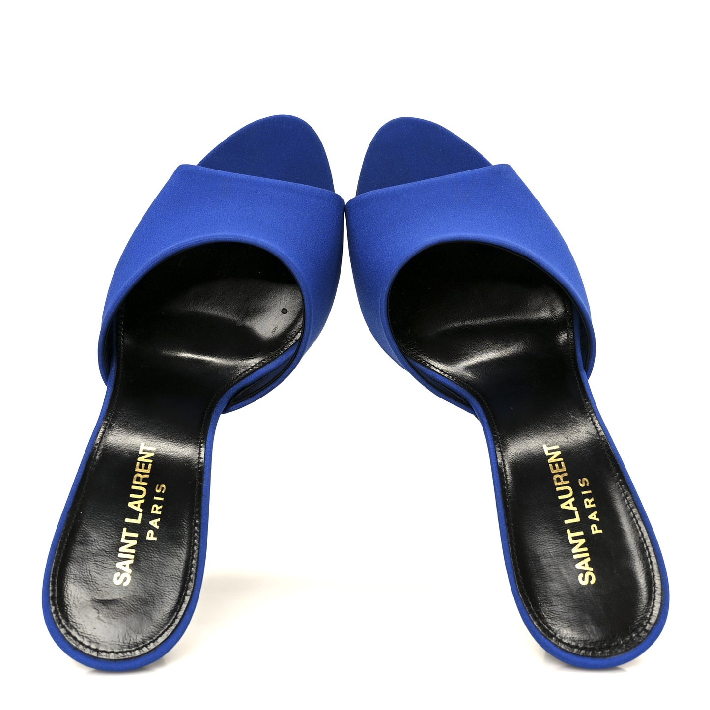 Crepe De Chine Sandals 37.5 Picasso Blue