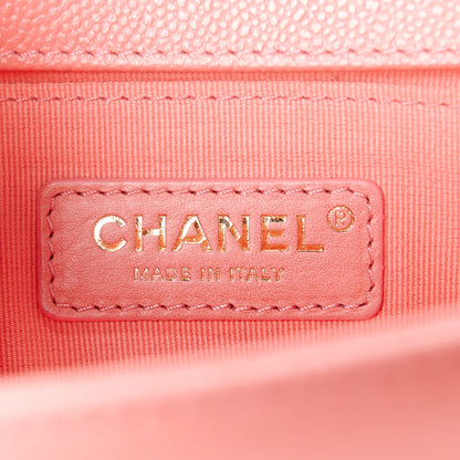 Chanel Caviar Quilted Small Boy Flap Pink 6 of 12