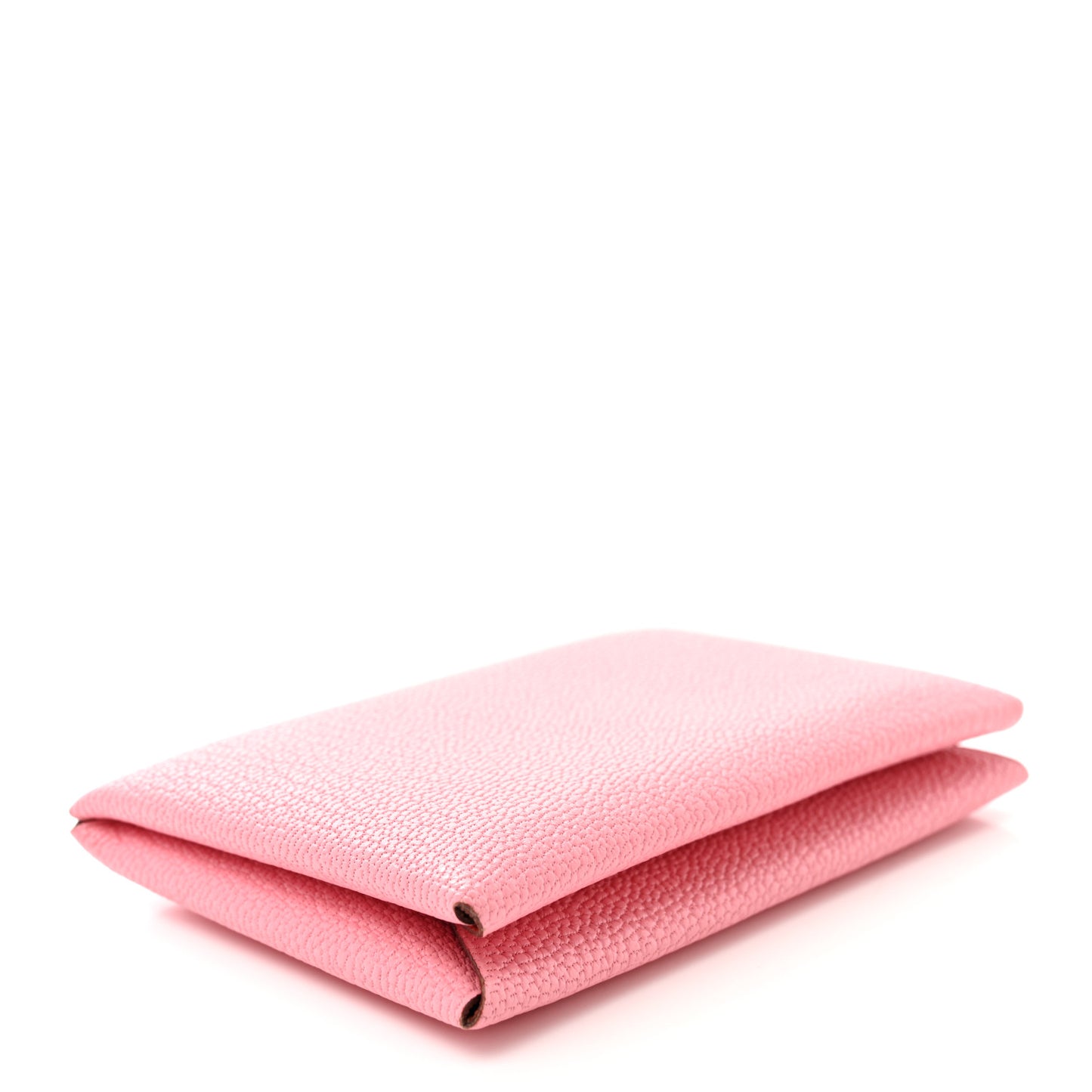 Chevre Chandra Verso Calvi Card Case Rose Confetti Brique
