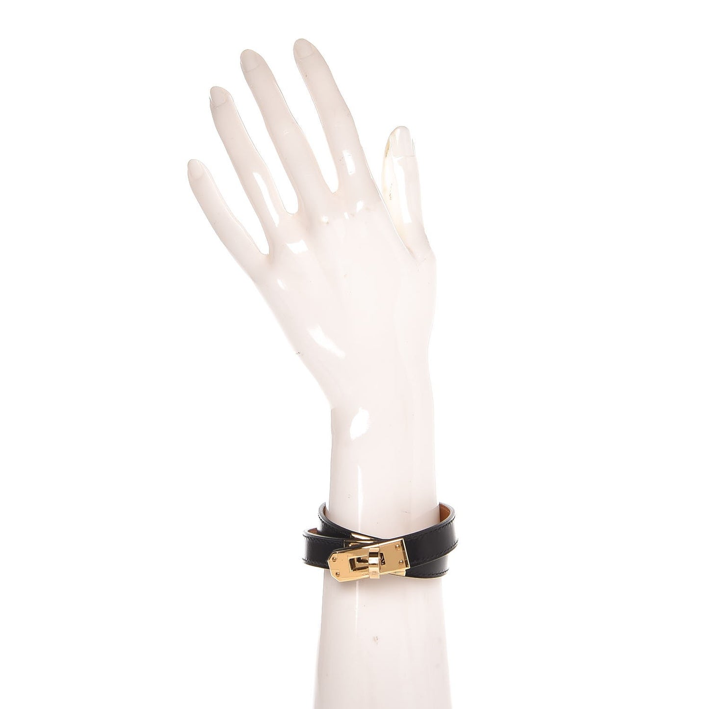 Box Kelly Double Tour Bracelet M Black