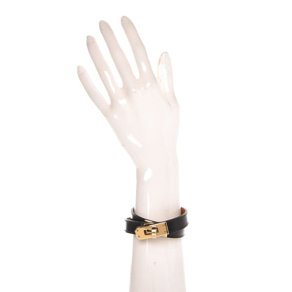 Hermes Box Kelly Double Tour Bracelet M Black 2 of 7