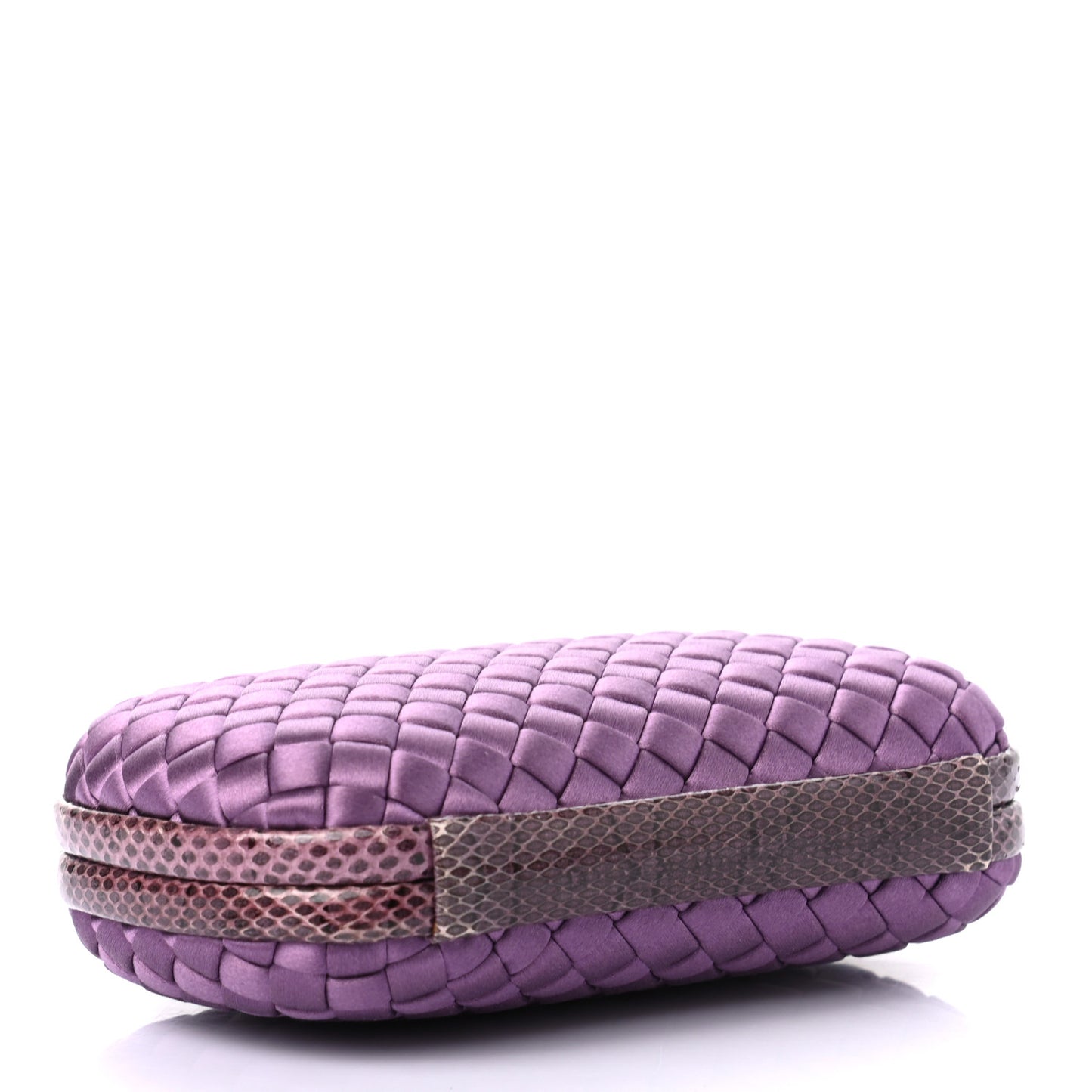 Satin Intreccio Impero Ayers Knot Clutch