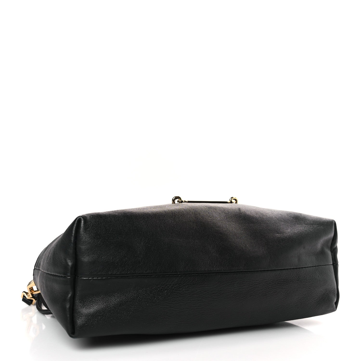 Burberry Calfskin House Check Little Crush Black 4 of 8