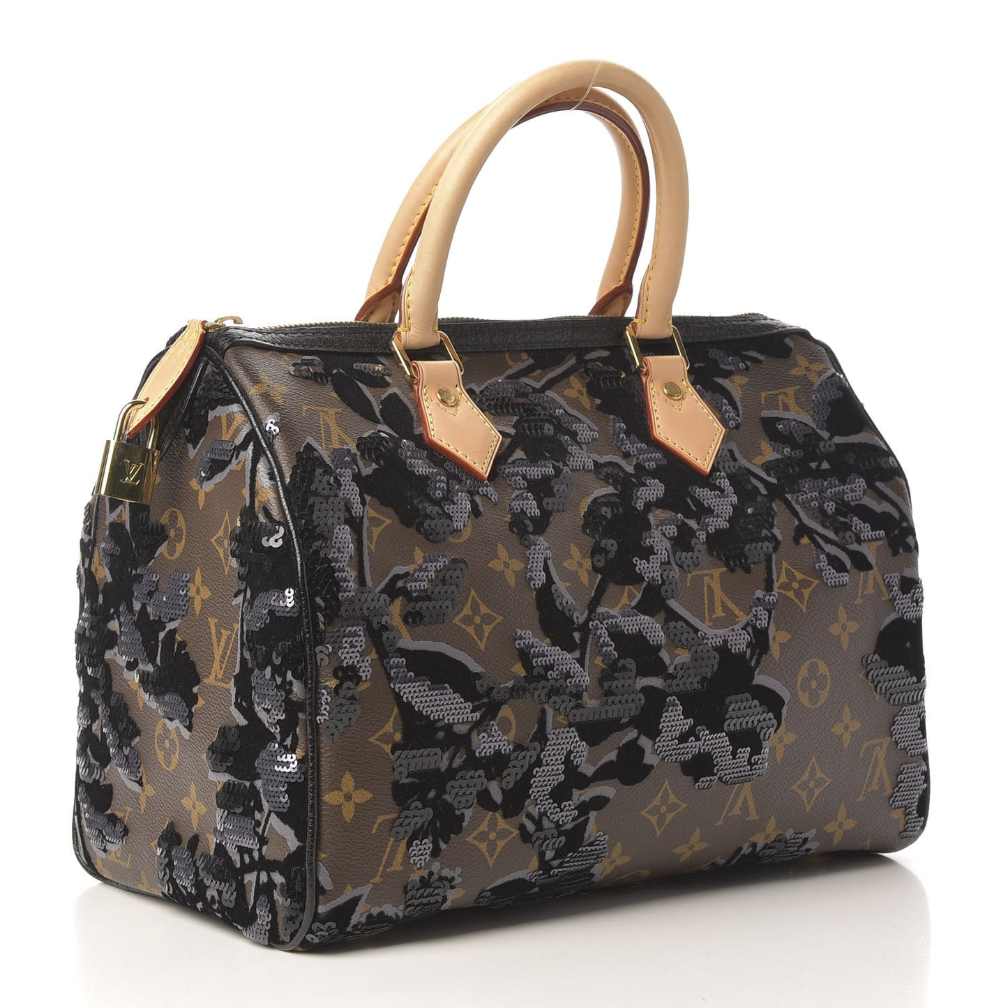 Monogram Fleur De Jais Sequins Speedy 30