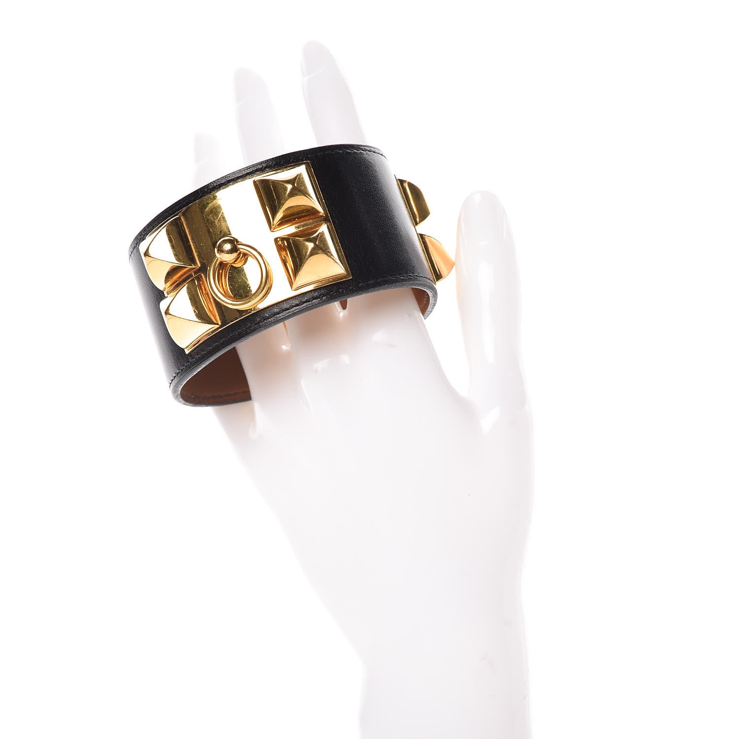 Hermes Box Collier de Chien CDC Bracelet L Black 2 of 11