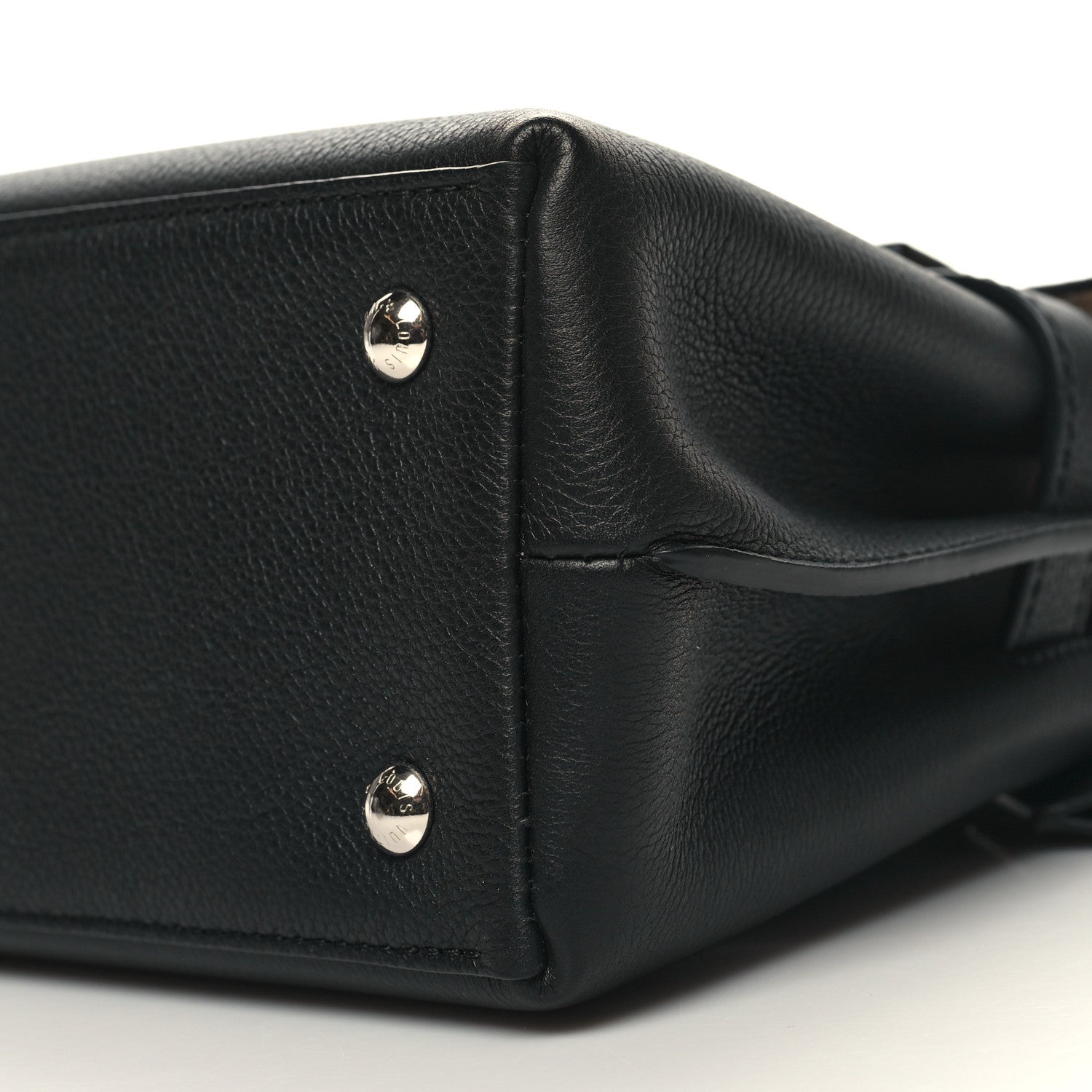 Louis Vuitton Calfskin Lockme Ever BB Black 9 of 9
