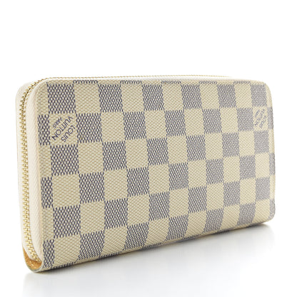 Louis Vuitton Damier Azur Illustre Zippy Wallet 3 of 7