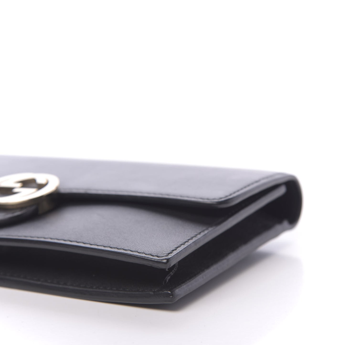 Calfskin Icon Wallet Black