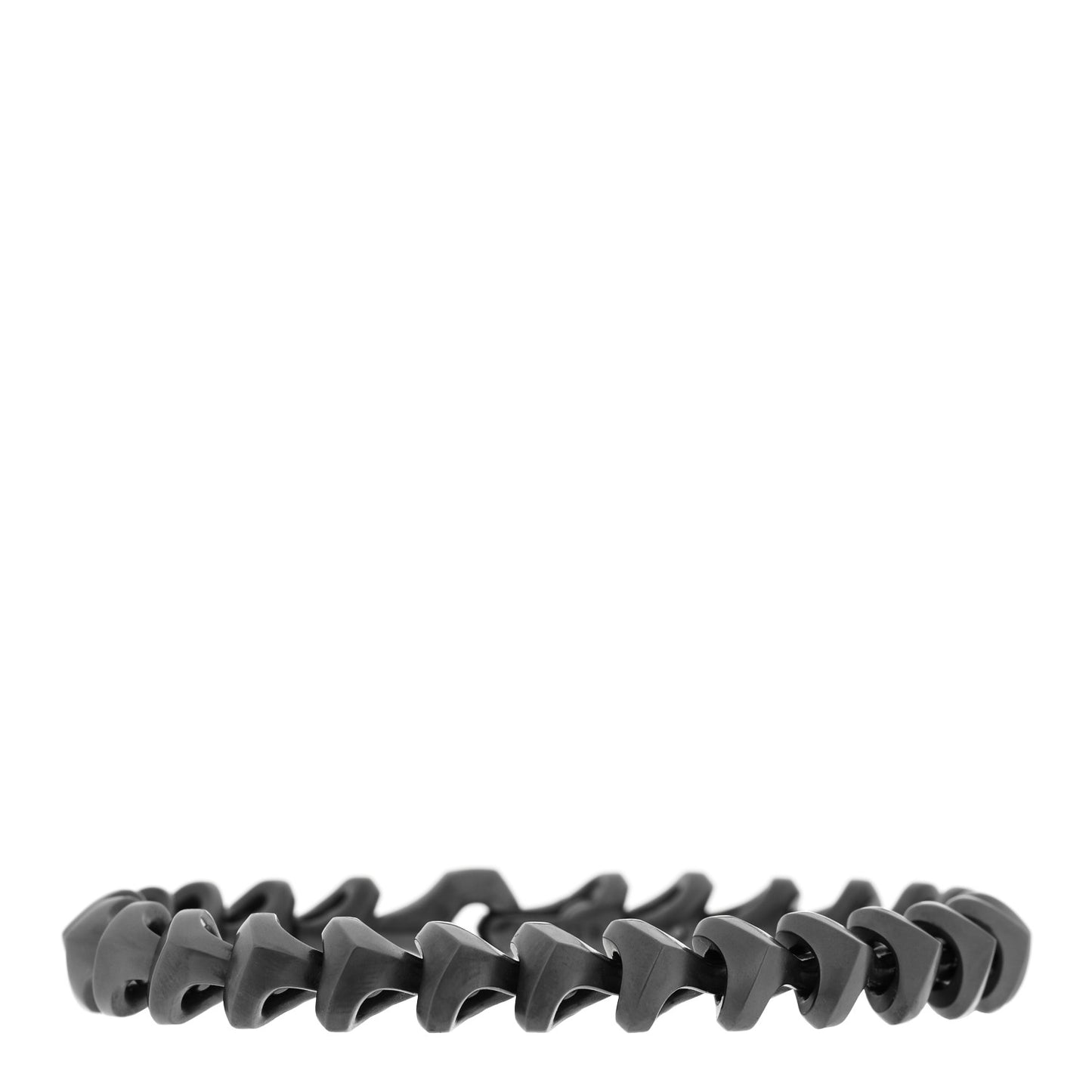 Titanium Mens Armory Link Bracelet Black