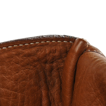 Hermes Togo Victoria II Messenger Gold 7 of 7