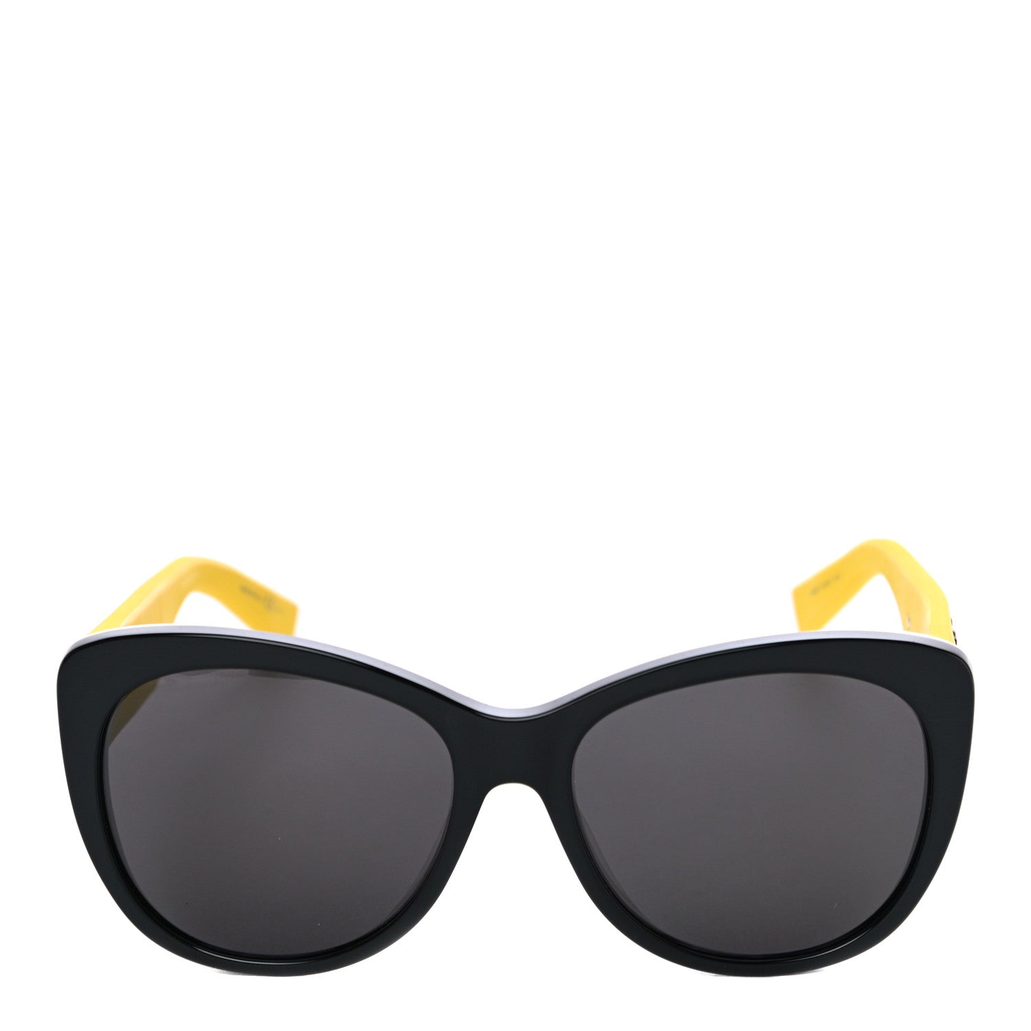 Christian Dior Crystal Inedite Sunglasses Black Yellow 4 of 9