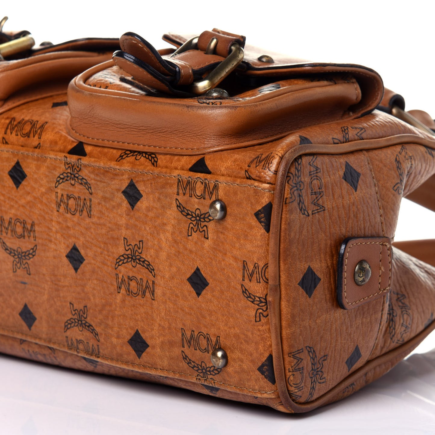 Visetos Satchel Cognac