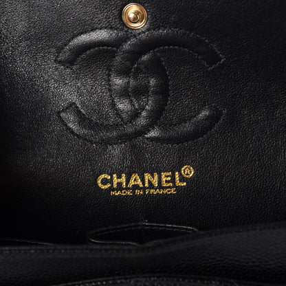 Chanel Caviar Quilted Small Double Flap Black 6 of 9