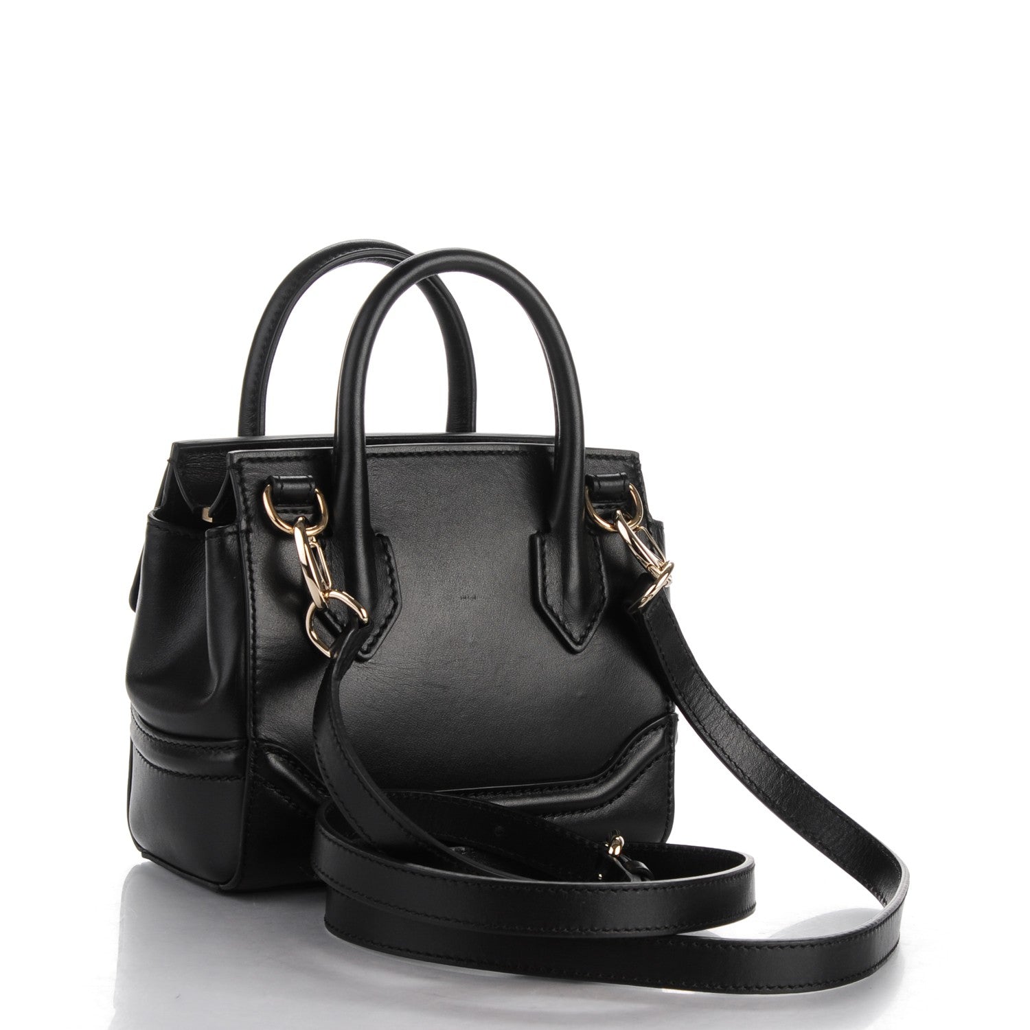 Versace Calfskin Small Palazzo Empire Bag Black 3 of 8